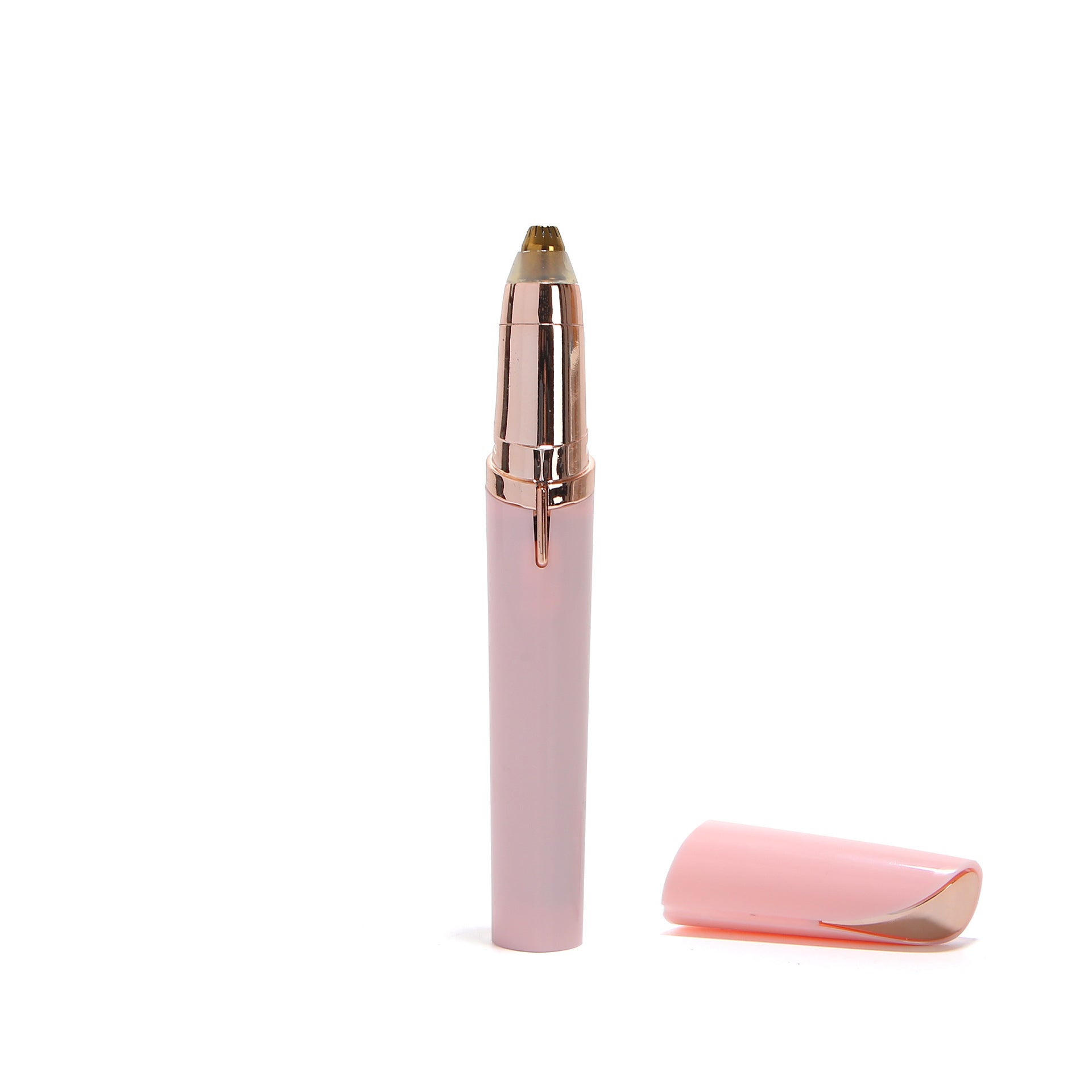 2-in-1 Electric Eyebrow Razor And Facial Hair Removal Device  USB Rechargeable, Waterproof, Portable Travel Grooming Kit