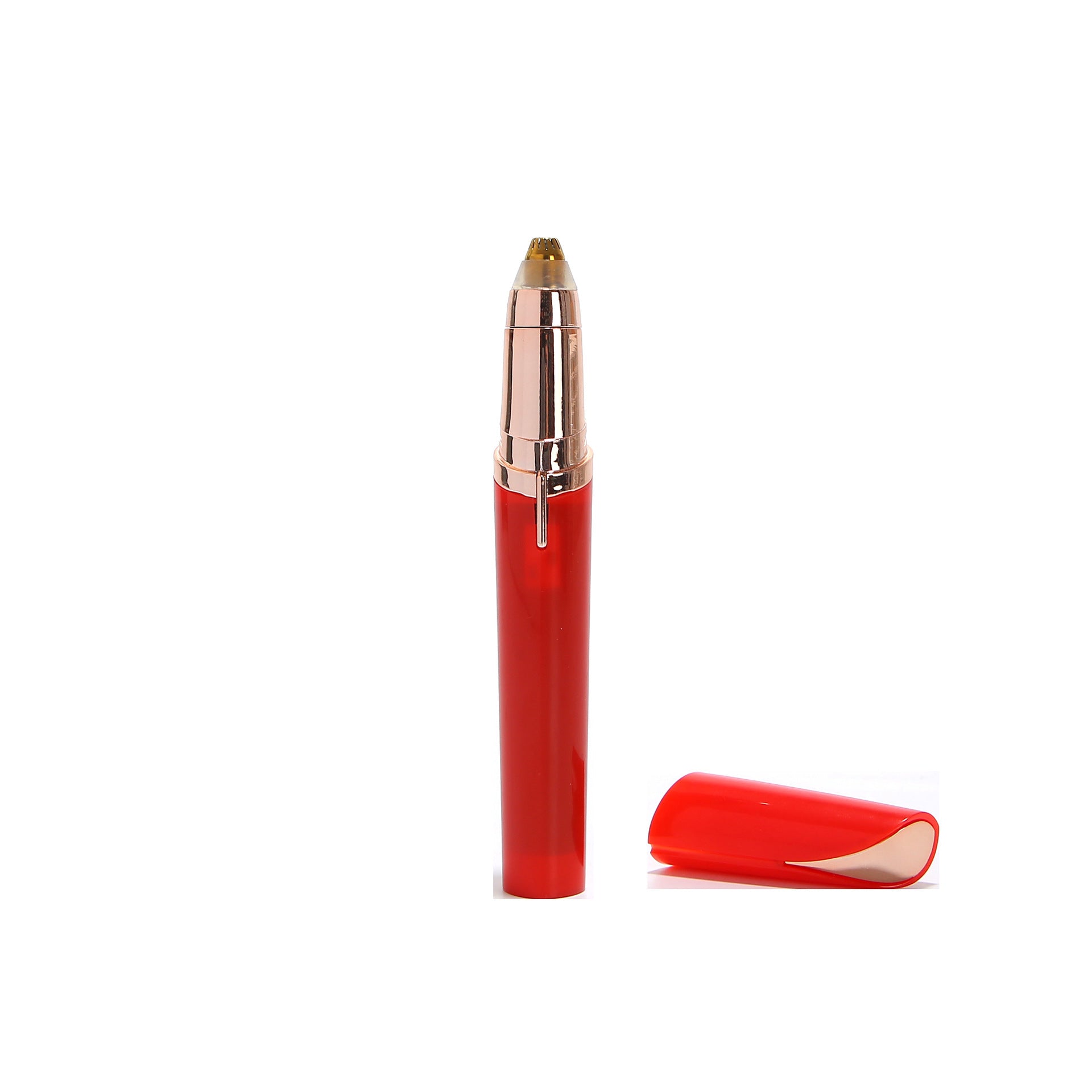 2-in-1 Electric Eyebrow Razor And Facial Hair Removal Device  USB Rechargeable, Waterproof, Portable Travel Grooming Kit