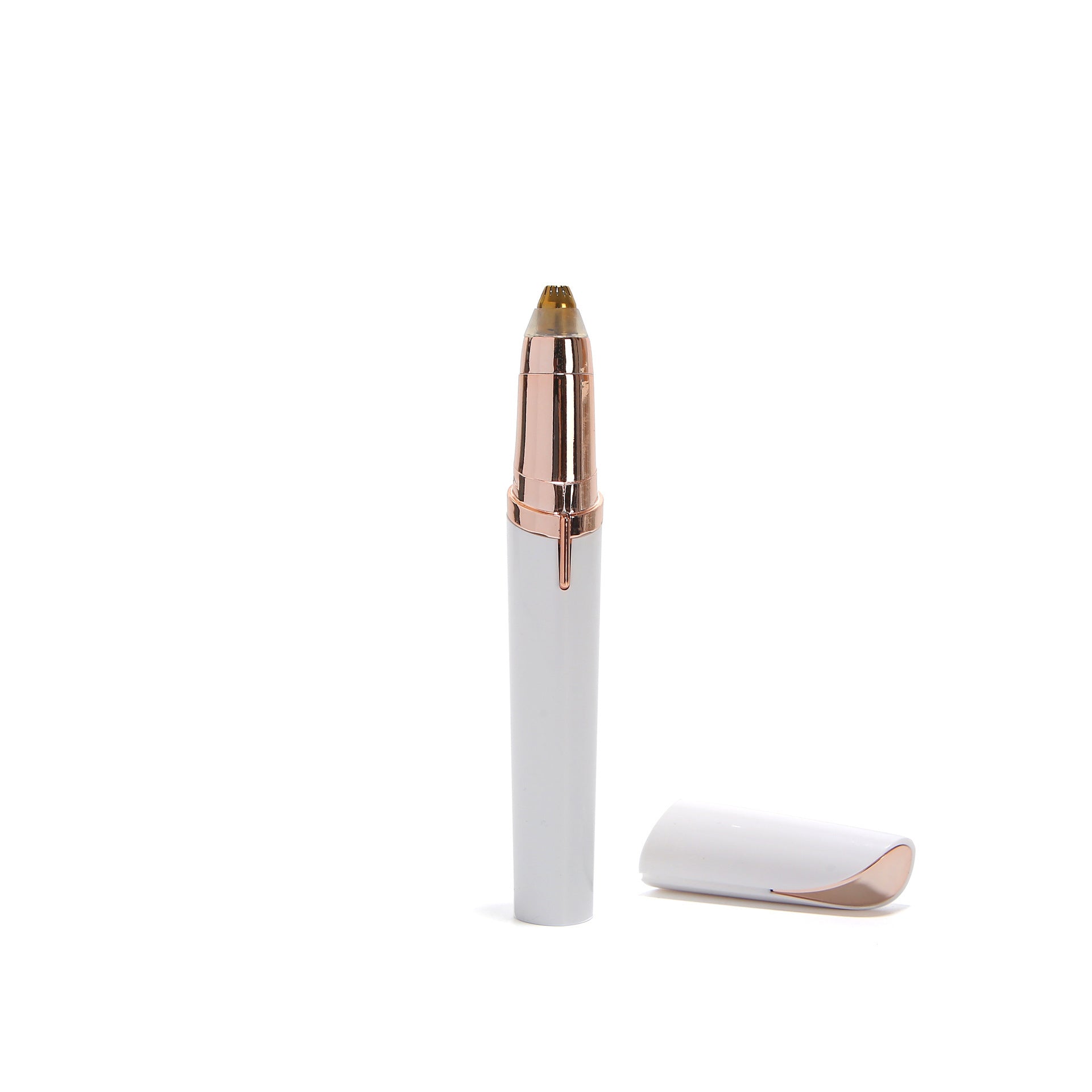 2-in-1 Electric Eyebrow Razor And Facial Hair Removal Device  USB Rechargeable, Waterproof, Portable Travel Grooming Kit